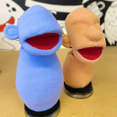 Custom Puppet Progress by FurriFingers